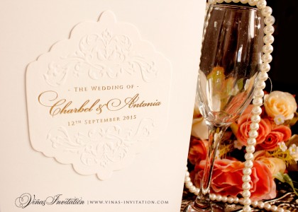 Charbel & Anthonia – Wedding Stationary