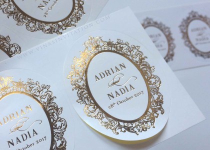 Adrian & Nadia – Stickers