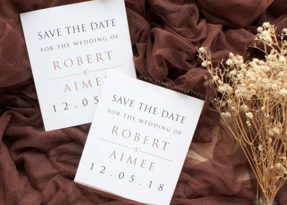 Robert & Aimee – Save The Date
